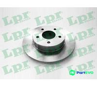 LPR 2 X BRAKE DISC N2004P FOR NISSAN