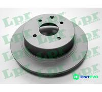 LPR 2 X BRAKE DISC N2040P FOR NISSAN
