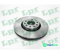LPR 2 X BRAKE DISC O1008V FOR SAAB VAUXHALL