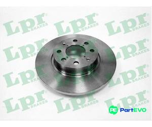 LPR 2 X BRAKE DISC O1027P FOR FIAT OPEL VAUXHALL