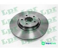 LPR 2 X BRAKE DISC V1005V FOR VOLVO