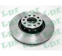 2x Brake disc internally vented A1018V SAMKO for AUDI VW