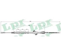 LPR C0042B Cable, parking brake for AUDI