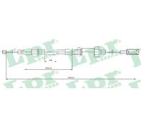 CABLE PULL PARKING BRAKE C0131B FOR FIAT DUCATO/Bus/Van CITROEN JUMPER RELAY