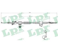 LPR C0347B Handbrake cable