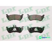 LPR DISC BRAKE BRAKE PAD SET 05P1000 FOR MERCEDES-BENZ