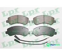 LPR DISC BRAKE BRAKE PAD SET 05P1260