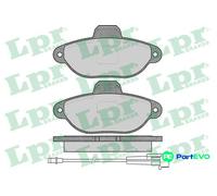 LPR DISC BRAKE BRAKE PAD SET 05P1262 FOR FIAT FORD