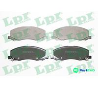 LPR DISC BRAKE BRAKE PAD SET 05P1468 FOR OPEL SAAB VAUXHALL