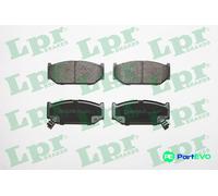 LPR DISC BRAKE BRAKE PAD SET 05P1594 FOR SUZUKI