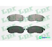LPR DISC BRAKE BRAKE PAD SET 05P1605 FOR FIAT SUZUKI