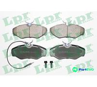 LPR DISC BRAKE BRAKE PAD SET 05P1660 FOR RENAULT