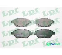 LPR DISC BRAKE BRAKE PAD SET 05P1751 FOR CITROËN