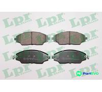 LPR DISC BRAKE BRAKE PAD SET 05P1846 FOR CHEVROLET
