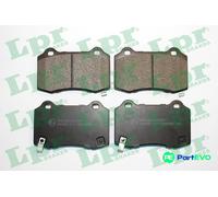 LPR DISC BRAKE BRAKE PAD SET 05P1855 FOR CHRYSLER CHEVROLET JEEP