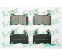 LPR DISC BRAKE BRAKE PAD SET 05P2114 FOR CHEVROLET TESLA