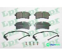 LPR DISC BRAKE BRAKE PAD SET 05P2131 FOR AUDI
