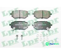 LPR DISC BRAKE BRAKE PAD SET 05P2150 FOR MERCEDES-BENZ