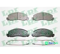 LPR DISC BRAKE BRAKE PAD SET 05P278 FOR RENAULT