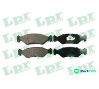 LPR DISC BRAKE BRAKE PAD SET 05P295 FOR FORD