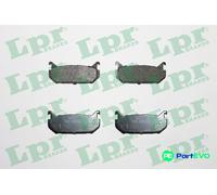 LPR DISC BRAKE BRAKE PAD SET 05P512 FOR MAZDA FORD USA