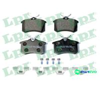 LPR DISC BRAKE BRAKE PAD SET 05P634K FOR AUDI CITROËN PEUGEOT RENAULT SEAT