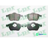 LPR DISC BRAKE BRAKE PAD SET 05P669 FOR AUDI VW