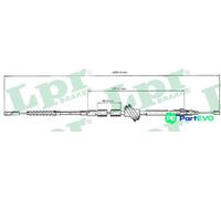 LPR PARKING BRAKE CABLE PULL C0033B FOR AUDI