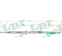 LPR PARKING BRAKE CABLE PULL C0052B FOR AUDI