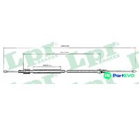 LPR PARKING BRAKE CABLE PULL C0120B FOR CITROËN