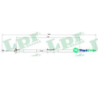 LPR PARKING BRAKE CABLE PULL C0198B FOR FIAT