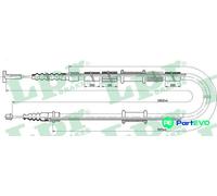 LPR PARKING BRAKE CABLE PULL C0341B FOR LANCIA