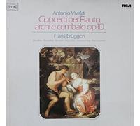 LpRecord - Antonio Vivaldi / Concerti per Flauto archi e cembalo op.10 / frans Brüggen / Vinyl LP