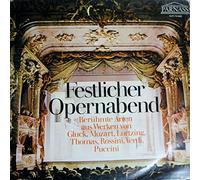 LpRecord - Festlicher Opernabend Berühmte Arien aus Werken von Gluck, Mozart, lortzing, Thomas, Rossini, Verdi, Puccini / 74308 / Selten / LP / Schallplatte / Vinyl [Vinyl] LpRecord