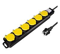 LPS256 Power Strip: Powered Sockets: 6 250VAC 16A 1.5m IP44 LOGILINK