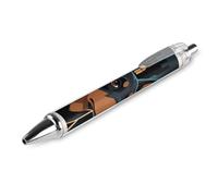LPSADGF Ballpoint Pens 1 PCS, Doberman Pinscher Retractable Smooth Writing Pens with Quick-Drying Ink, Comfort Grip Office Black Pens for Everyday Use, Bulk Office Supplies for Professionals