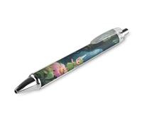 LPSADGF Ballpoint Pens 1 PCS, Fantasy Forest Retractable Smooth Writing Pens with Quick-Drying Ink, Comfort Grip Office Black Pens for Everyday Use, Bulk Office Supplies for Professionals