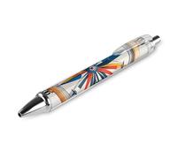 LPSADGF Ballpoint Pens 1 PCS, Maritime Sailboat Compass Retractable Smooth Writing Pens with Quick-Drying Ink, Comfort Grip Office Black Pens for Everyday Use, Bulk Office Supplies for Professionals