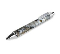 LPSADGF Ballpoint Pens 1 PCS, Snow Owl Retractable Smooth Writing Pens with Quick-Drying Ink, Comfort Grip Office Black Pens for Everyday Use, Bulk Office Supplies for Professionals