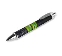 LPSADGF Ballpoint Pens 1 PCS, The Green Snake Retractable Smooth Writing Pens with Quick-Drying Ink, Comfort Grip Office Black Pens for Everyday Use, Bulk Office Supplies for Professionals