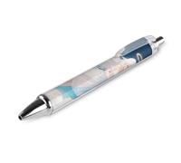 LPSADGF Ballpoint Pens 1 PCS, White - Haired Angel Retractable Smooth Writing Pens with Quick-Drying Ink, Comfort Grip Office Black Pens for Everyday Use, Bulk Office Supplies for Professionals
