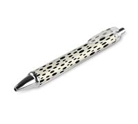 LPSADGF Cream Dot Pictures Ballpoint Pens 1 PCS Retractable Smooth Writing Pens with Quick-Drying Ink, Comfort Grip Office Black Pens for Everyday Use, Bulk Office Supplies for Professionals