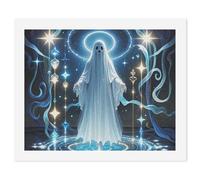 LPSADGF Ghosts Dance with Magic DIY Paint by Numbers Kit for Adults Beginners Digital Oil Painting Kit Landscape Digital Paints by Number Easy Canvas Art Print for Home Wall Decoration 40x50cm