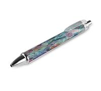 LPSADGF Ink Style Pictures Ballpoint Pens 1 PCS Retractable Smooth Writing Pens with Quick-Drying Ink, Comfort Grip Office Black Pens for Everyday Use, Bulk Office Supplies for Professionals