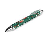 LPSADGF on Tree Branch Snow Ballpoint Pens 1 PCS Retractable Smooth Writing Pens with Quick-Drying Ink, Comfort Grip Office Black Pens for Everyday Use, Bulk Office Supplies for Professionals