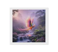 LPSADGF Phoenix is Flying Diamond Painting Kits for Adults 12"x12" DIY Paint by Numbers for Adults Beginner, Horizontal Version Diamond Dots Paintings, Picture Arts Craft for Home Wall Decor