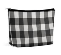 LPSADGF Toiletry Bag for Women Black Arabian Horse Cosmetic Bag Portable Capacity Travel Makeup Bags with Zipper Lightweight Cute Beauty Makeup Organizer for Traveling, Accessories, Essentials, Black