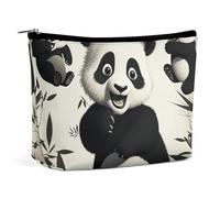 LPSADGF Toiletry Bag for Women Yellow Gray Flower Cosmetic Bag Portable Capacity Travel Makeup Bags with Zipper Lightweight Cute Beauty Makeup Organizer for Traveling, Accessories, Essentials, Playful