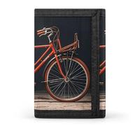 LPSADGF Wallet for Men - Slim Trifold Wallet, Currency Coin Money Clip, Coin Purse with 8 Credit Card Holder, Bike, One Size, Modern
