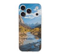 LPSADGF Zion National Park for iPhone 17 Case Slim Shockproof Protection with Stylish Design Cute TPU Phone Cover for Women Men Transparent